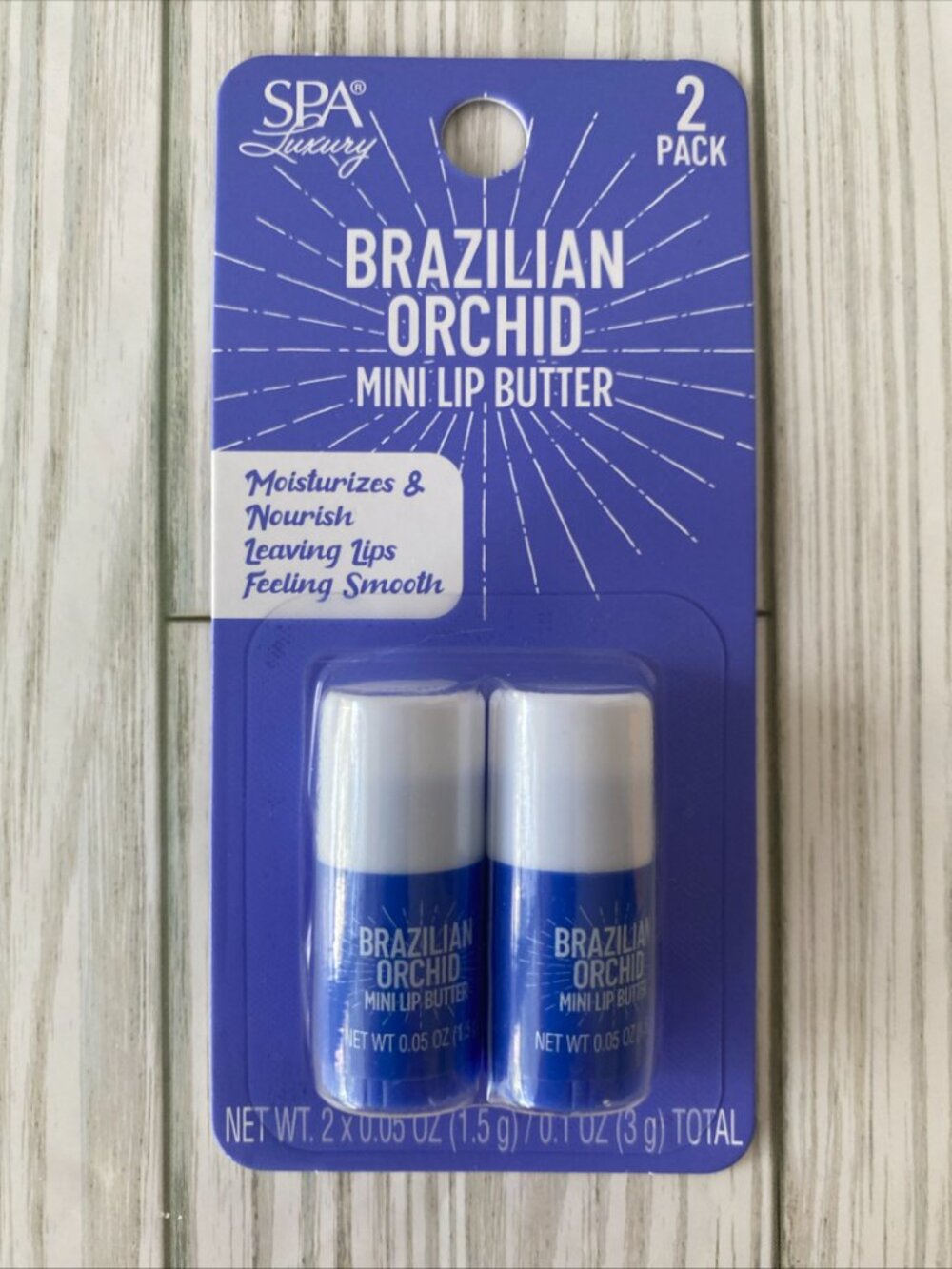 3/$10 SPA LUXURY Mini Lip Butter "Brazilian Orchid"
